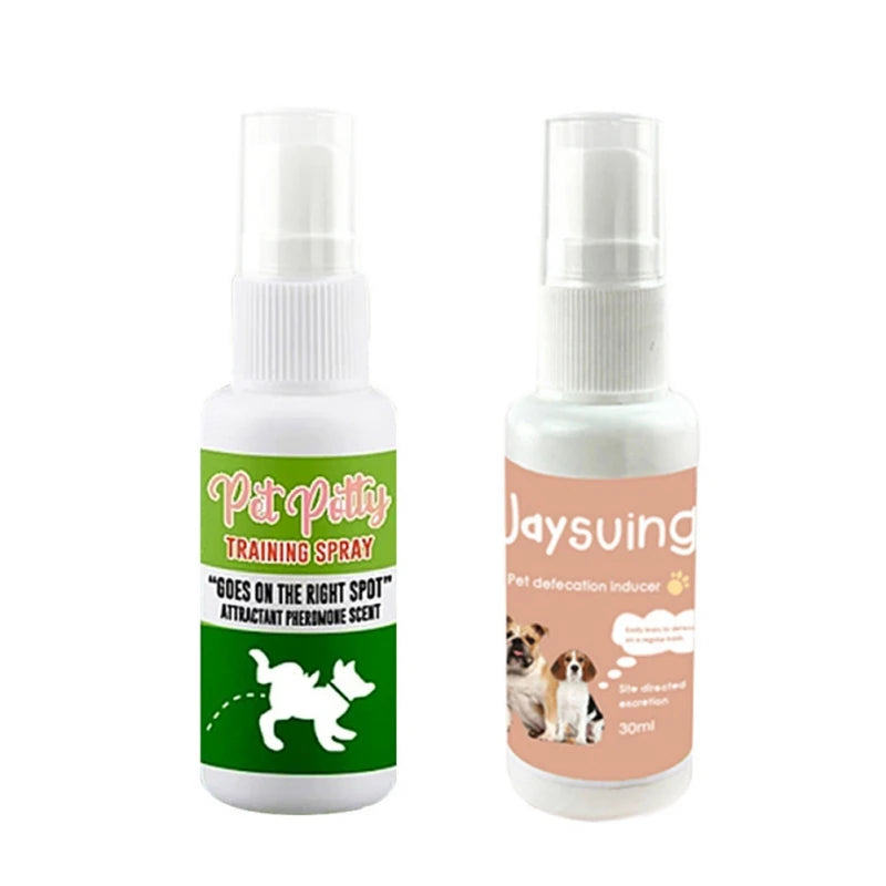 30Ml Pet Toilet Training Spray Inducer Dog Props Dogs Potty Inducer Training Tool for Outdoor Puppy Pet Training Supplies